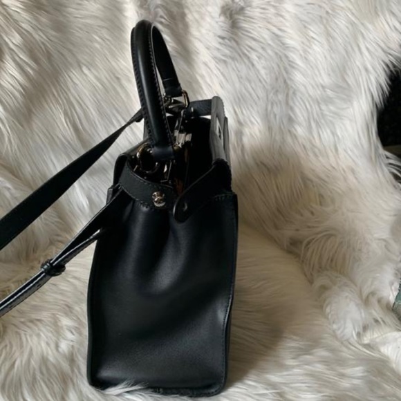 Fendi Monster Eyes Peekaboo Bag, Black/Yellow - Picture 9 of 10